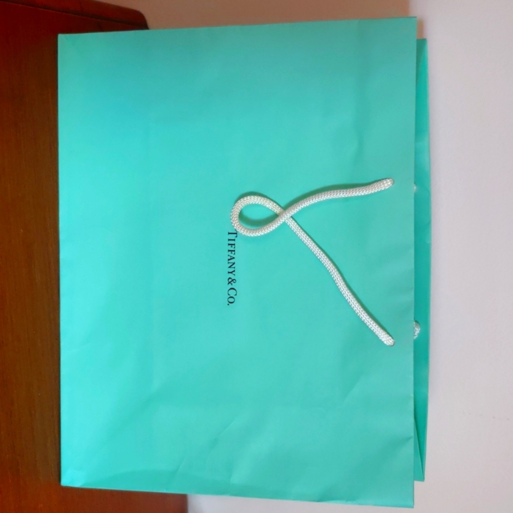 Tiffany and Company shopping bag